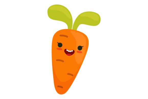 Funny Carrot Character: Vibrant Graphics and Illustrations for Modern Blogs