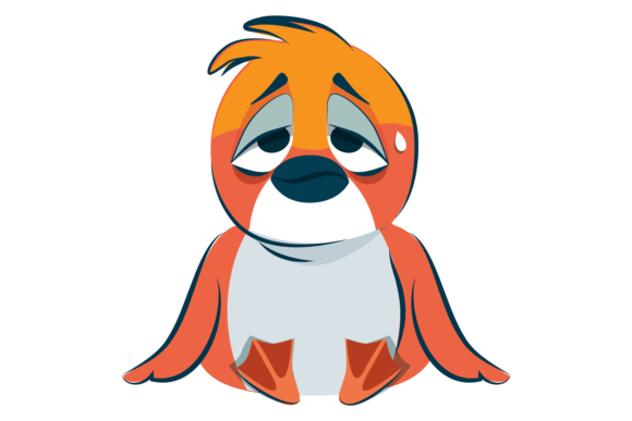 Tired Bird: Funny Baby Mascot Review for Real Embroidery