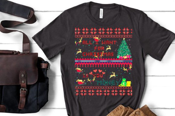 Ugly Christmas Sweatshirt: Graphics for T-Shirt Designs