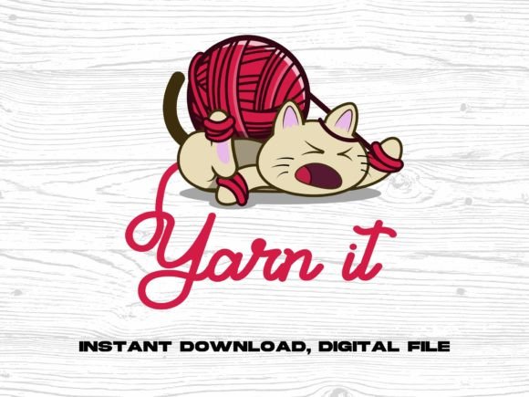 Yarn It Cat Tie Up: A Practical Review of Graphics and Illustrations